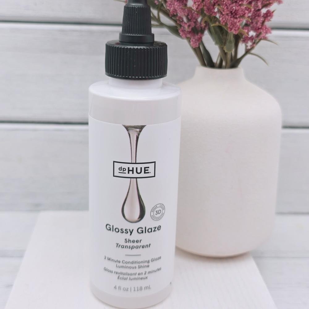 HUE Glossy Glaze Sheer Transparent Hair Treatment
